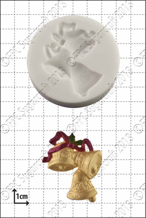 'Xmas Bells' Silicone Mould